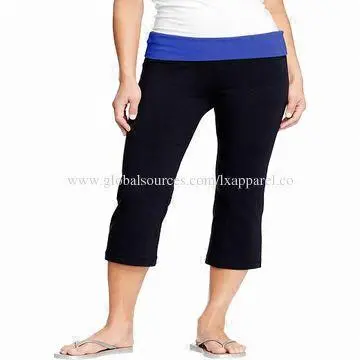 Running Capri, Made of 90% Nylon Supplex, 10% Lycra Materials