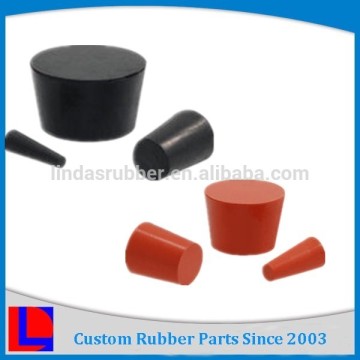 High quality cheap custom rubber conical plug