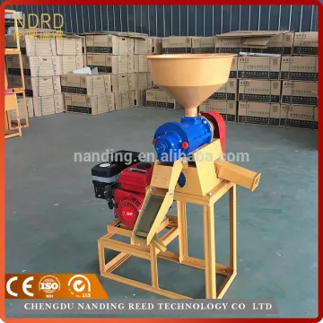 Factory directly sell rubber roll rice combined mill hot products 2017