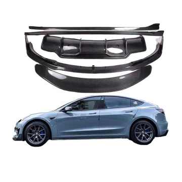 V Style Carbon Fiber Body Kit for Tesla Model 3 - Best Price