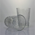 Custom Hand Blown Embossed Drinking Water Glasses Tumbler