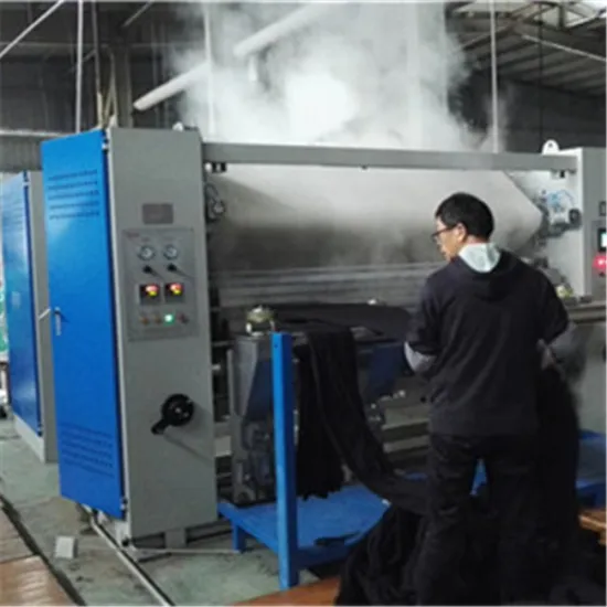 Tubular Compactor for Circular Knitting Fabric Textile Finishing Machine