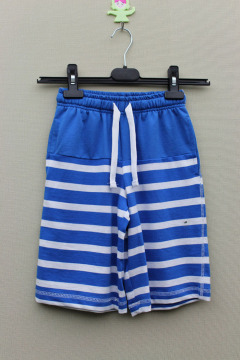 the boy's Yarn dyed stripe pants