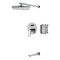 Bathroom Shower Faucet Set With Tub Spout