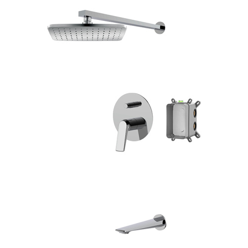 Shower And Tub Faucet Sets With Handheld
