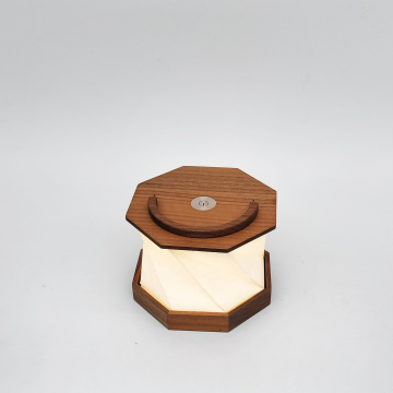 Rechargeable Wooden LED Table Lamp