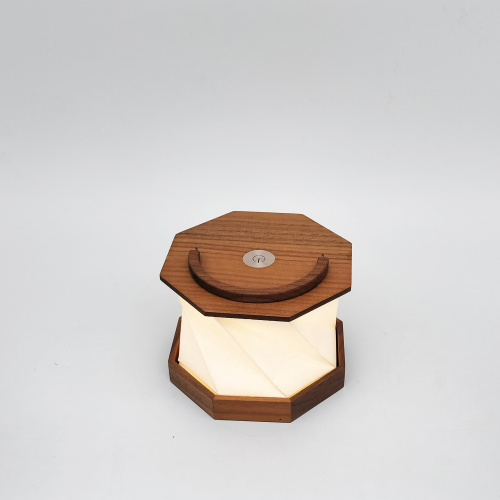 Rechargeable Wooden LED Table Lamp