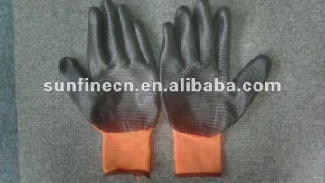 Nitrile coated nylon gloves cut resistant gloves working gloves