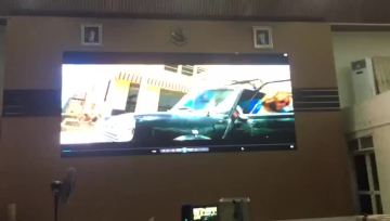 εξωτερική μεγάλη οθόνη οδήγησε ...