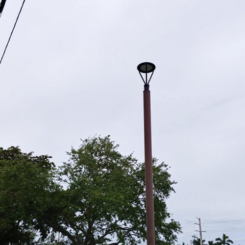 Pole Area Fixture for Street Yard Garden School