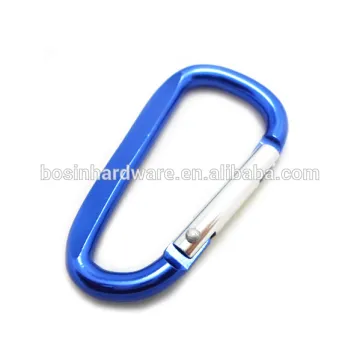 Fashion High Quality Metal Flat Carabiner Clips