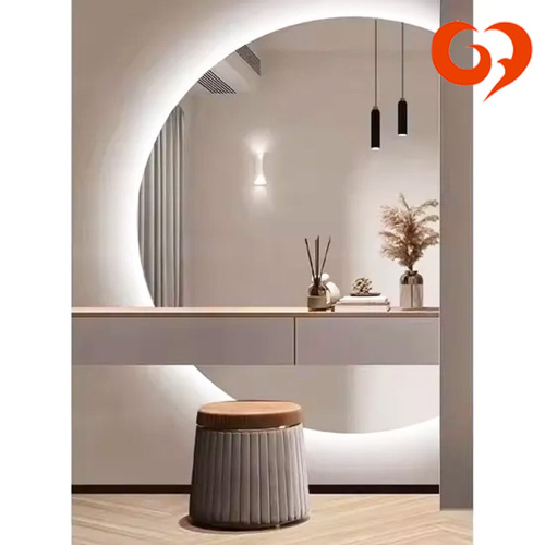 Elegante specchio touch da 4 mm con illuminazione a LED