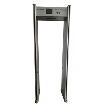 LCD walkthrough metal detector gate