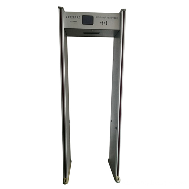 temperature walk through metal detector
