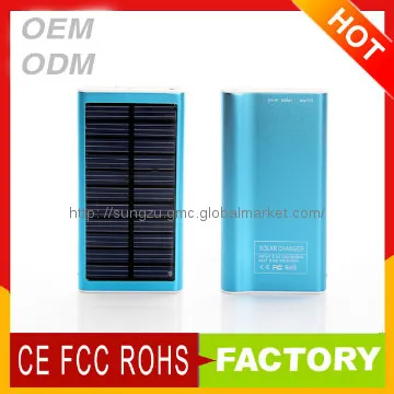 SZ086 2600mah Portable solar battery charger for samsung galaxy s5