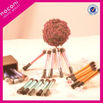 Private label 15pcs synthetic hair professional cosmetic brushes makeup brush set