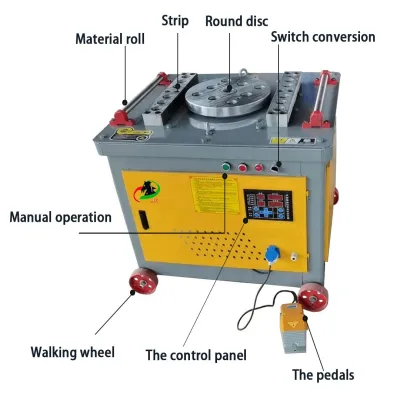 CNC Automatic Rebar Bending and Cutting Machine