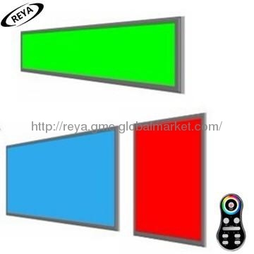Sıcaklık 2800-7000 K 60X60cm RGB 20W kısılabilir LED PANEL ışık renk