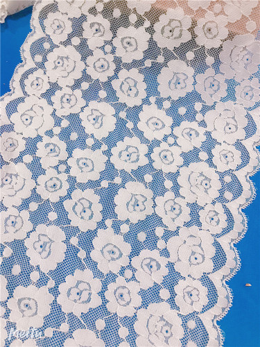 24cm New Nylon Spandex Elastic Lace Trim Fabric