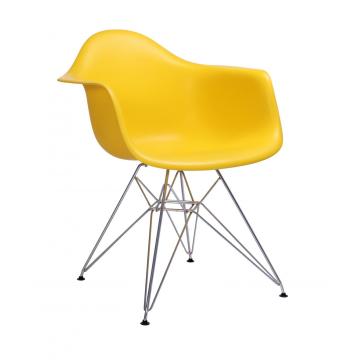 Cadeira de jantar de plástico Eames DAR réplica