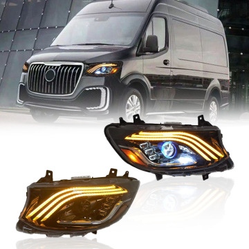 Best Selling Sprinter Headlights for Maybach 2019-2023 with LED Running Lights