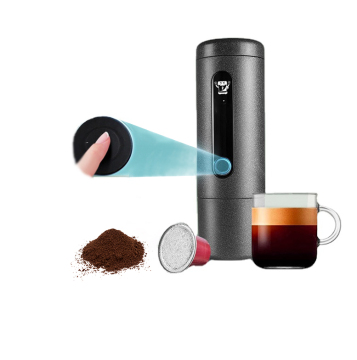 Mini Espresso Machine: Portable Battery-Powered Coffee Maker for Cars