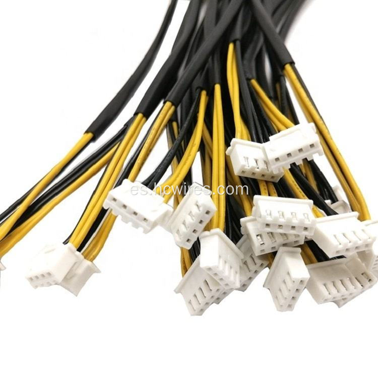 Cable de conector de tono JST XH de 2.5 mm personalizado