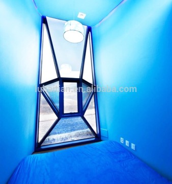PVC profile for polygon window with good appearance and fire insulation