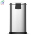 Metal Stainless Steel Hotel Office Garbage Bins Kitchen