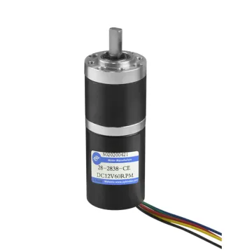 24V Brushless High Torque Low Noise Planetary DC Motor Gearbox