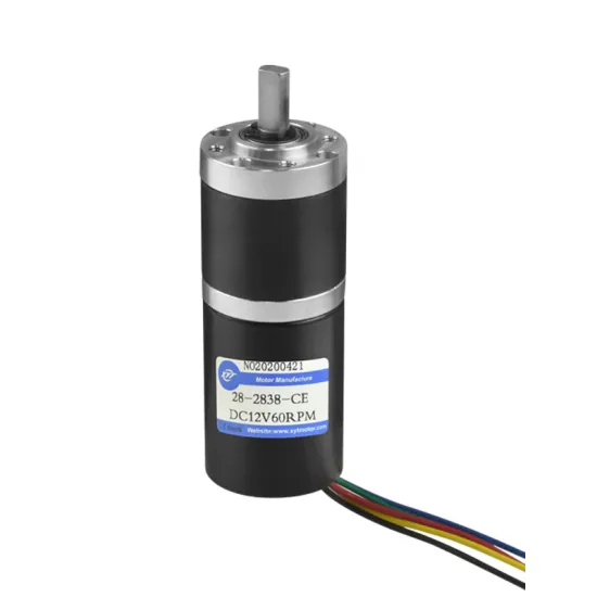 24V Brushless High Torque Low Noise Planetary DC Motor Gearbox