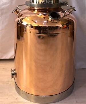 Copper/Stainless Steel Glass Pot Alembic Distillation Equipment - 13Gallon & 26Gallon