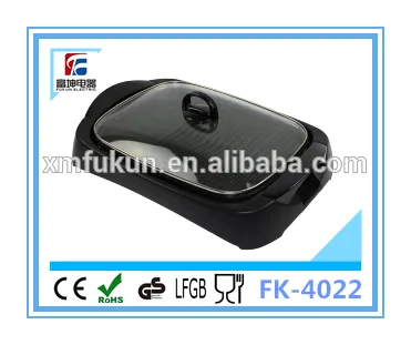 Multi BBQ with Glass Lid