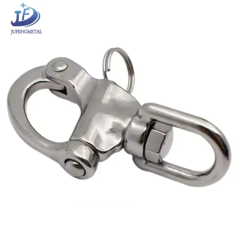 High Quality Swivel Carabiner with Safety Latch