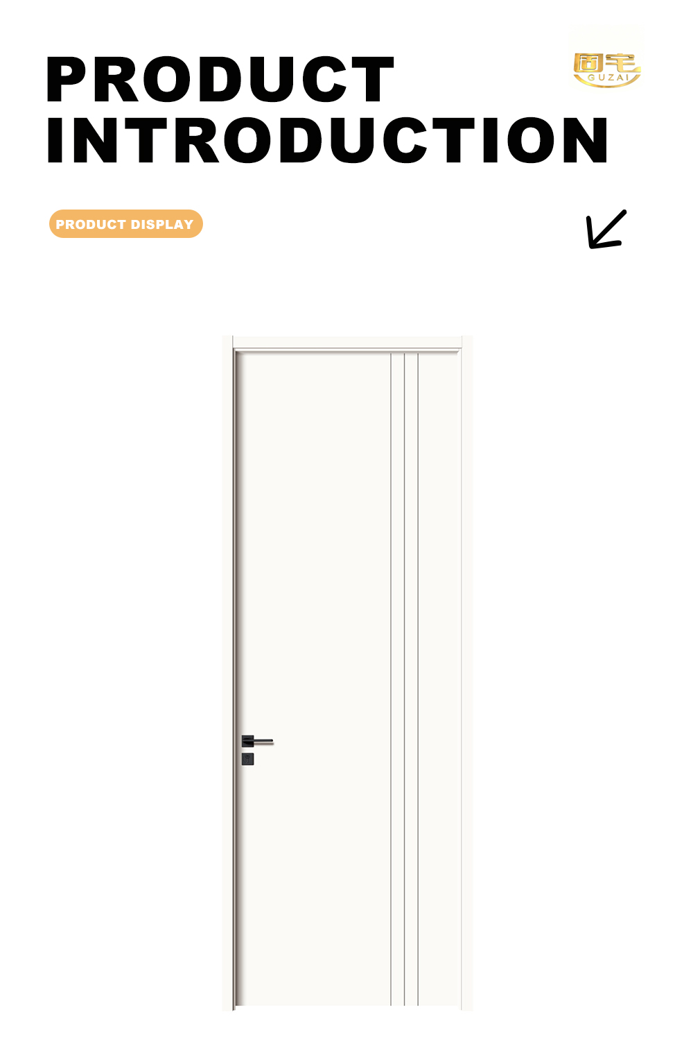 TC General Pure White Interior Door X