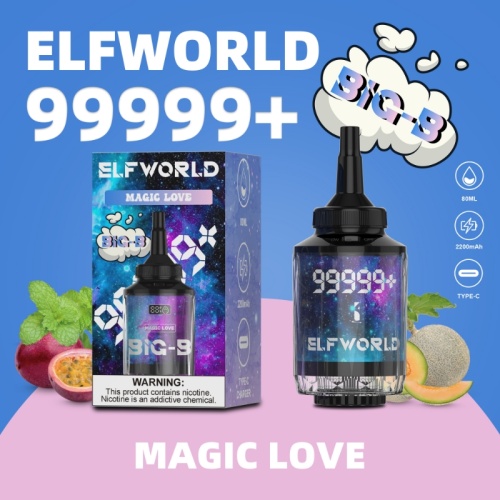 Elfworld Big-B 99999 за еднократна употреба Vape Wholesale Online