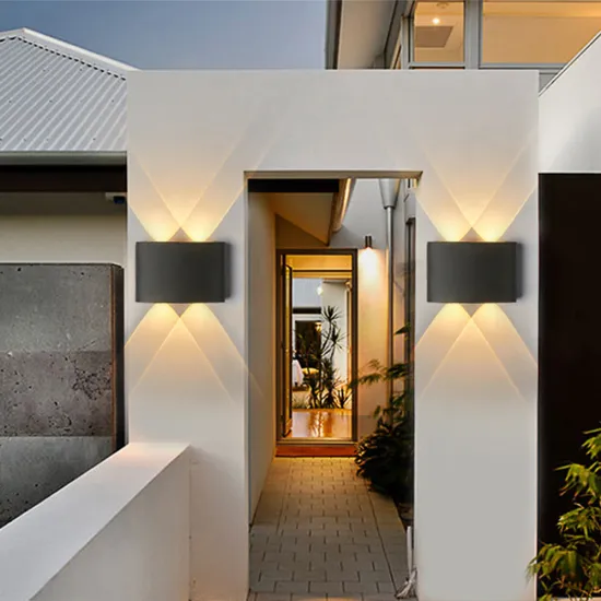 Modern Outdoor Waterproof Wall Light - Indoor/Outdoor LED Bracket Fitting