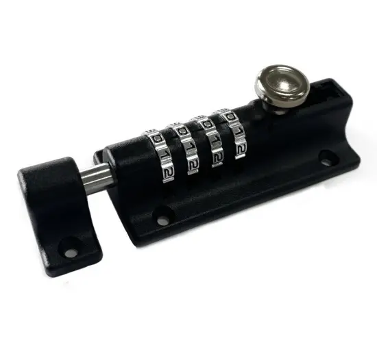 Steel Zinc Alloy 4digit Combination Bolt Door Lock