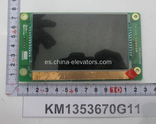 KM1353670G11 STNLCD LCI LCD PANTALLA PARA KONE SIPUP