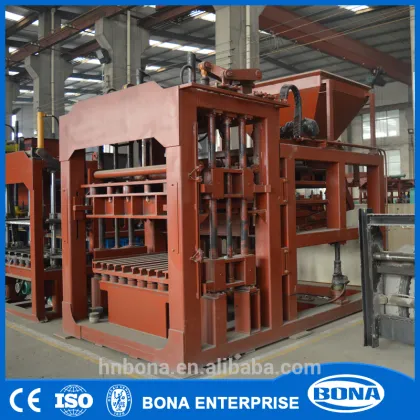 China new fully automatic hydraulic press type brick production hydraform brick machine
