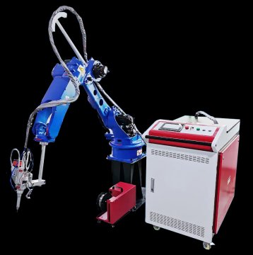 6 Axis Welding Robot for Fiber Laser Welding of Galvanized Sheet Corners (2000W)