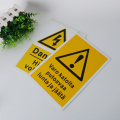 Professional made safety warning triangle traffic sign
