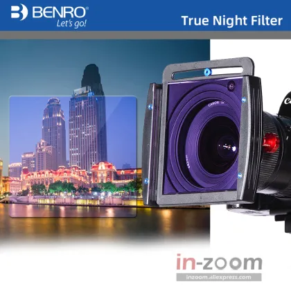 Benro True Night Filter 100*100mm 150*150mm Master Square Plug Filters Night Sky Photography Waterproof Optical Glass Free ship