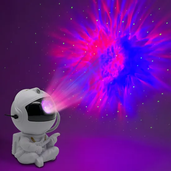 Astronaut Starlight Galaxy Projector: Remote Control Astronaut Projection Lamp for Children's Bedroom