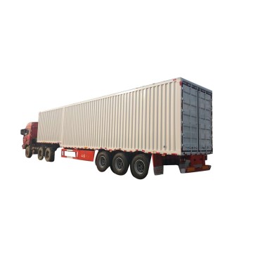 Used 40ft 3 Axle 60T Container Truck Box Semi Trailer Price For Sale