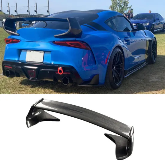 Carbon Fiber Rear Trunk Wing Spoiler for Toyota GR Supra A90/A91 Mk5 ST Style Tail Wing