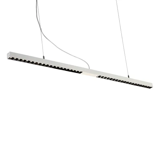 Modern Commercial LED Pendant Lighting: Enhancing Home Office Décor with Linear Chandeliers