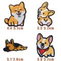 Animal Embroidery Patches Cute Dog Iron Patches