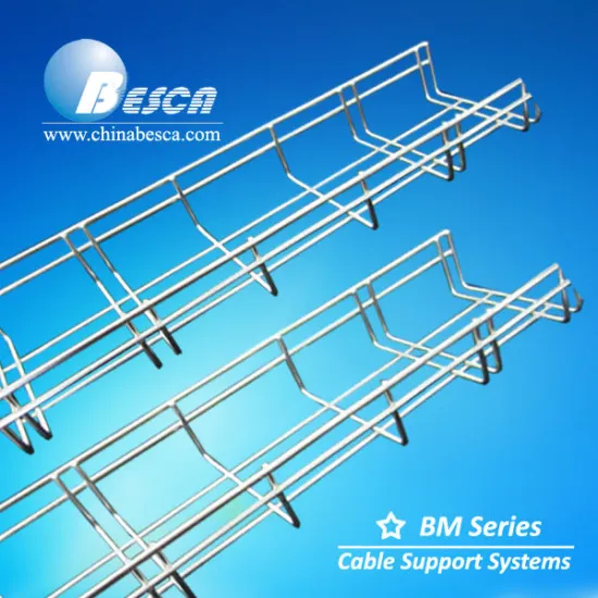 Electro Galvanised Wire Basket Cable Tray (UL, cUL, CE, IEC and SGS)