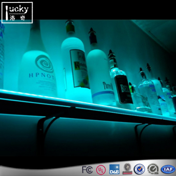 Wall-mounted Acrylic Led Wine Rack,Modern Display and Wall Shelf